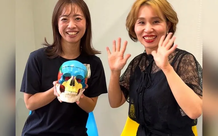 美容室でのPR投稿の場面